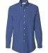 Van Heusen 13V0040 Long Sleeve Oxford Shirt English Blue front view