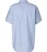 Van Heusen 13V0042 Short Sleeve Oxford Shirt Light Blue back view