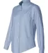 Van Heusen 13V0110 Women's Pinpoint Oxford Shirt Blue side view