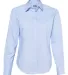 Van Heusen 13V5053 Women's Cotton/Poly Solid Point Blue front view