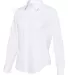 Van Heusen 13V5053 Women's Cotton/Poly Solid Point White side view