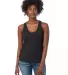 Alternative Apparel 3094 Women's Slinky Jersey Tan BLACK front view