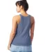 Alternative Apparel 3094 Women's Slinky Jersey Tan STONEWASH BLUE back view