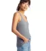 Alternative Apparel 3094 Women's Slinky Jersey Tan ASH HEATHER side view