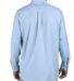 Dickies SS36T Unisex Tall Button-Down Long-Sleeve  LIGHT BLUE back view