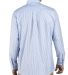 Dickies SS36T Unisex Tall Button-Down Long-Sleeve  BLUE STRIPE back view