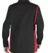 Dickies LL524T 4.5 oz. Industrial Long-Sleeve Colo BLACK/ RED back view