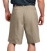 Dickies LR6420 Men's 11 Industrial Relaxed Fit Sho DESERT SAND _50 back view
