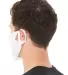 ST323 Face Mask Black Daily Face Cover 120 pack 1. White back view