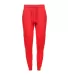 2001 Unisex Fleece Jogger  in Red front view
