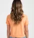 Tultex 1920 - Women's Heritage Retro Crop Top in Cantaloupe back view