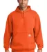 CARHARTT K121 Carhartt  Midweight Hooded Sweatshir BriteOrng front view