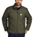 CARHARTT 102208 Gilliam Jacket in Moss front view