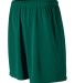 Augusta Sportswear 805 Wicking Mesh Short in Dark green side view