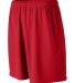 Augusta Sportswear 805 Wicking Mesh Short in Red side view