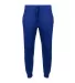 1001 Unisex Basic Jogger  in Royal front view