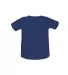 Delta Apparel 11000 Infant SS Tee in Athletic navy back view
