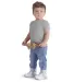 Delta Apparel 11000 Infant SS Tee in Athletic heather front view