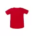 Delta Apparel 11000 Infant SS Tee in New red back view