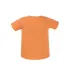 Delta Apparel 11000 Infant SS Tee in Tangerine back view
