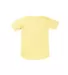Delta Apparel 11000 Infant SS Tee in Banana back view