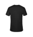 Delta Apparel 11600L   Adult S/S Tee in Black back view