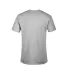 Delta Apparel 11600L   Adult S/S Tee in Athletic heather back view