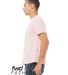 Bella + Canvas 3010 Heavyweight Street Tee in Soft pink side view