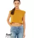 Bella + Canvas 8483 Fast Fashion Women's Festival  in Mustard triblend front view
