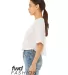 Bella + Canvas 6482 Fast Fashion Women's Jersey Cr in Vintage white side view