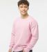 Tultex 340 - Unisex Fleece Crew in Light pink side view