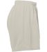 Augusta Sportswear 960 Ladies Wicking Mesh Short  in Silver grey side view