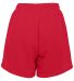 Augusta Sportswear 960 Ladies Wicking Mesh Short  in Red back view