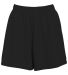 Augusta Sportswear 960 Ladies Wicking Mesh Short  in Black front view