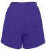Augusta Sportswear 960 Ladies Wicking Mesh Short  in Purple back view