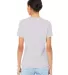 Bella + Canvas 6400 Womens Relaxed Short Cotton Je in Lavender dust back view