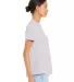 Bella + Canvas 6400 Womens Relaxed Short Cotton Je in Lavender dust side view