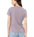 Bella + Canvas 6400 Womens Relaxed Short Cotton Je in Orchid back view