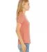 Bella + Canvas 6400CVC Womens relaxed short sleeve in Heather sunset side view