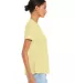 Bella + Canvas 6400CVC Womens relaxed short sleeve in Hth frnch vanlla side view