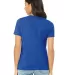 Bella + Canvas 6400CVC Womens relaxed short sleeve in Heather true roy back view