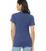 Bella + Canvas 6413 Women’s Relaxed Fit Triblend in Tr royal triblnd back view