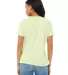 Bella + Canvas 6413 Women’s Relaxed Fit Triblend in Sprng grn trblnd back view