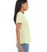Bella + Canvas 6413 Women’s Relaxed Fit Triblend in Sprng grn trblnd side view