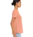 Bella + Canvas 6413 Women’s Relaxed Fit Triblend in Sunset triblend side view