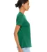 Bella + Canvas 6413 Women’s Relaxed Fit Triblend in Kelly triblend side view