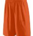Augusta Sportswear 1420 Training Short in Orange front view