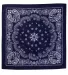 Valucap VC21 ValuMask Bandana Navy Paisley front view