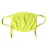 Valucap VC25Y ValuMask Youth Adjustable Neon Yellow front view