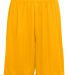 Augusta Sportswear 1421 Youth Training Short in Gold front view